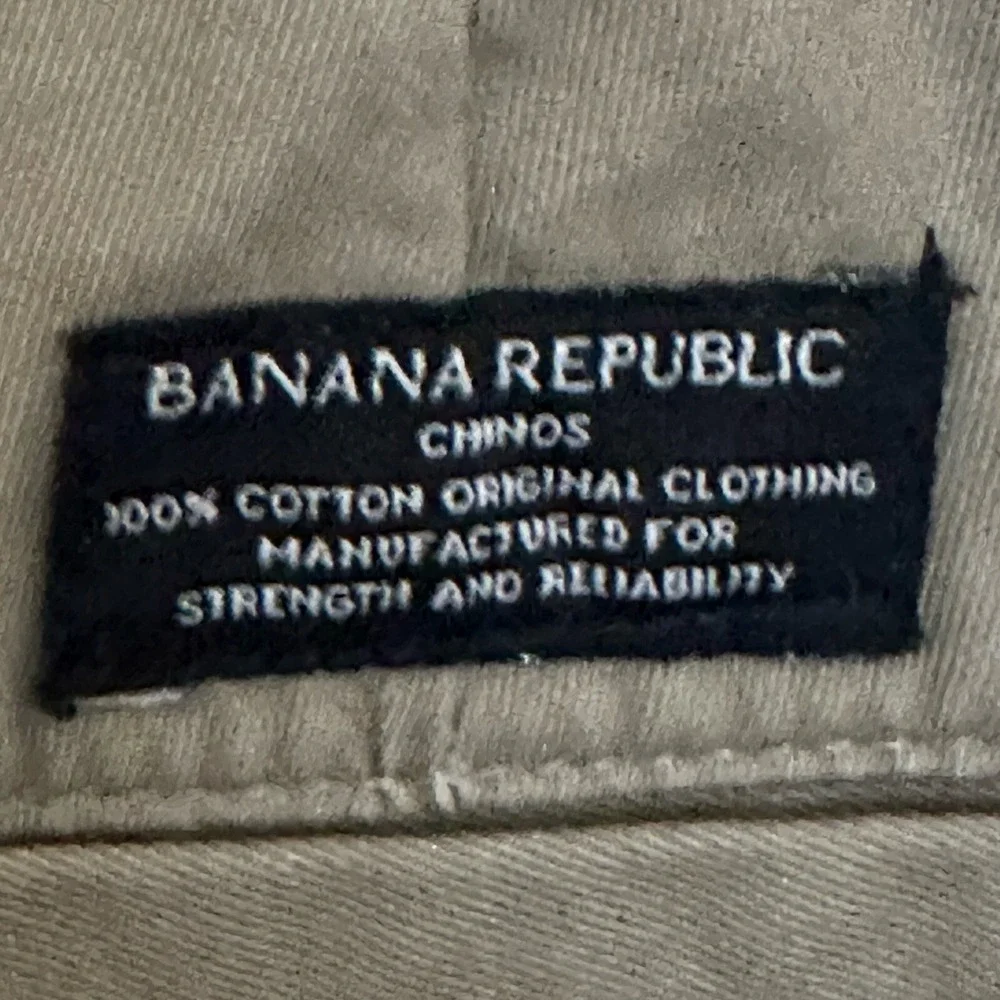 Banana Republic Pants Men 33x30 Tan Emerson Chino Casual Classic Preppy